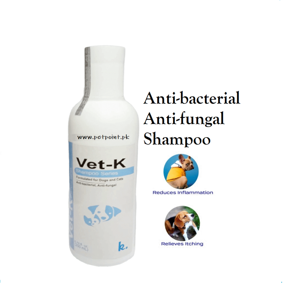 vet k anti fleas shampoo