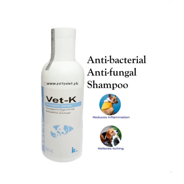 vet k anti fleas shampoo