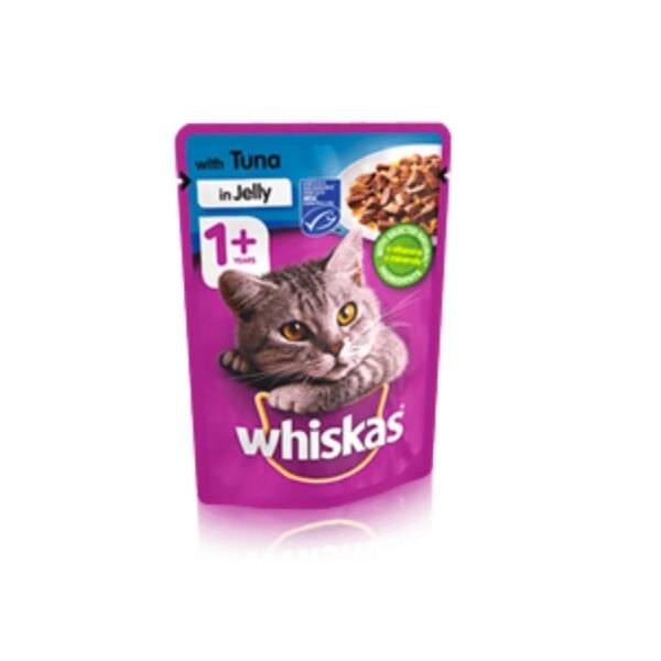 whiskas jelly pouch 1+